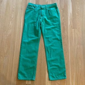 Polo Jeans Company Ralph Lauren Green Jeans Womens Size 8